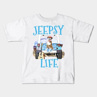 Jeepsy Life Boxer Kids T-Shirt